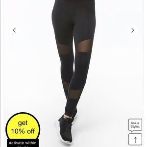 Forever 21 Black mesh leggings